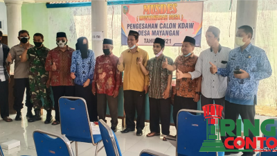 Hadir Camat Jogoroto, Kapolsek Jogoroto, dan Danramil