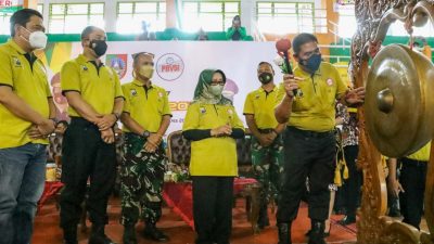 Dibuka Wakapolda Jatim, Kejurprov Bola Voli Usia 17 Resmi Digelar di Jombang
