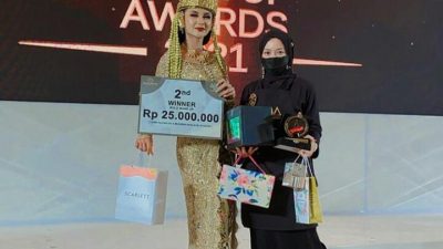 Nur Khofifa, juara dua di ajang kompetisi Arman Armano Make Up Awards 2021