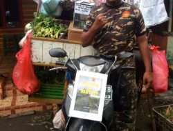 Banser Jual Sayur Keliling Sembari Galang Dana. Ketua PC GP Ansor : Tingkatkan Kualitas Kepedulian Terhadap Sesama