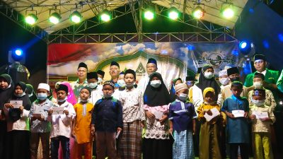 Ansor Sumbermulyo salurkan bantuan kepada puluhan anak yatim piatu