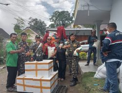 PAC GP Ansor dan Gabungan Kelompok Tani Kecamatan Ngoro, Salurkan Donasi Untuk Korban Semeru