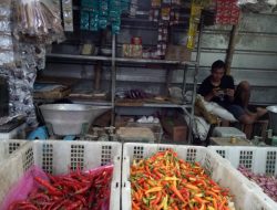 Jelang Nataru, Harga Cabai Rawit di Pasar Bandung Diwek Jombang Naik