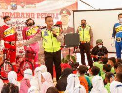 Polres Jombang Bantu Trauma Healing Anak Korban Semeru dengan Psikososial