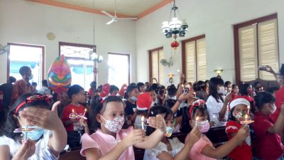 Natal 2021, Melongok Kegembiraan Umat Kristiani di GKJW Bongsorejo Jombang