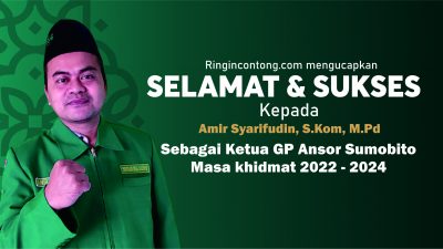 Terpilih Lagi Jadi Ketua GP Ansor Sumobito, Ini Profil Amir Syarifudin