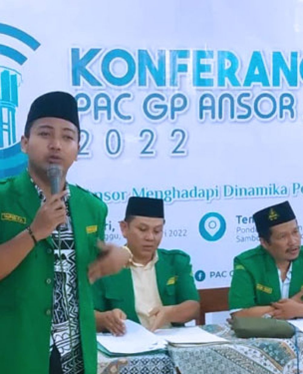 Gus Fiqi, ketua PAC GP Ansor Jombang Kota Terpilih. (Jombang.nu.or.id)