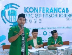 Gus Fiqi Terpilih Lagi Jadi Ketua PAC Ansor Jombang Kota