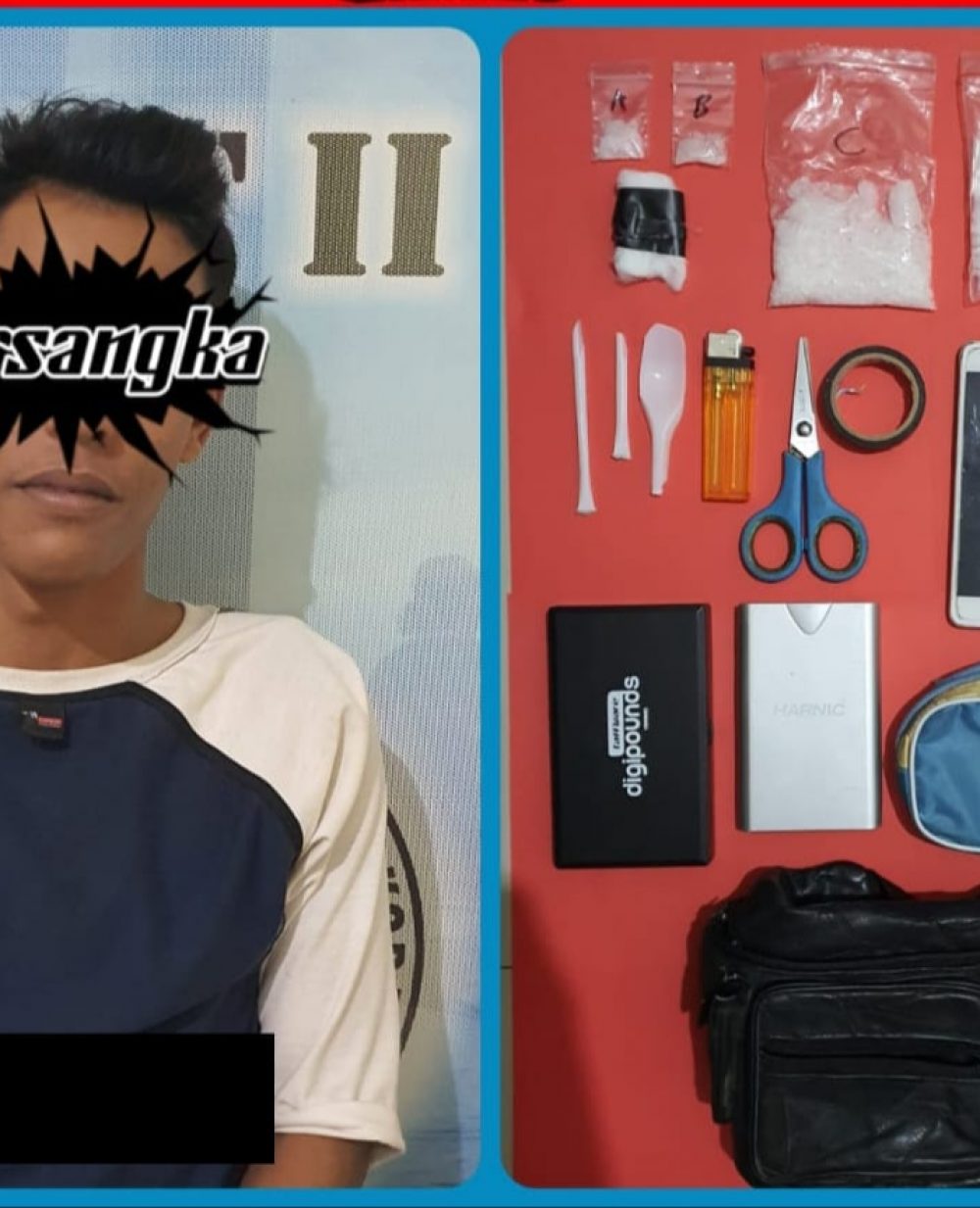 Hendak Transaksi Narkoba, Pengedar Sabu Asal Candimulyo Dibekuk Polisi