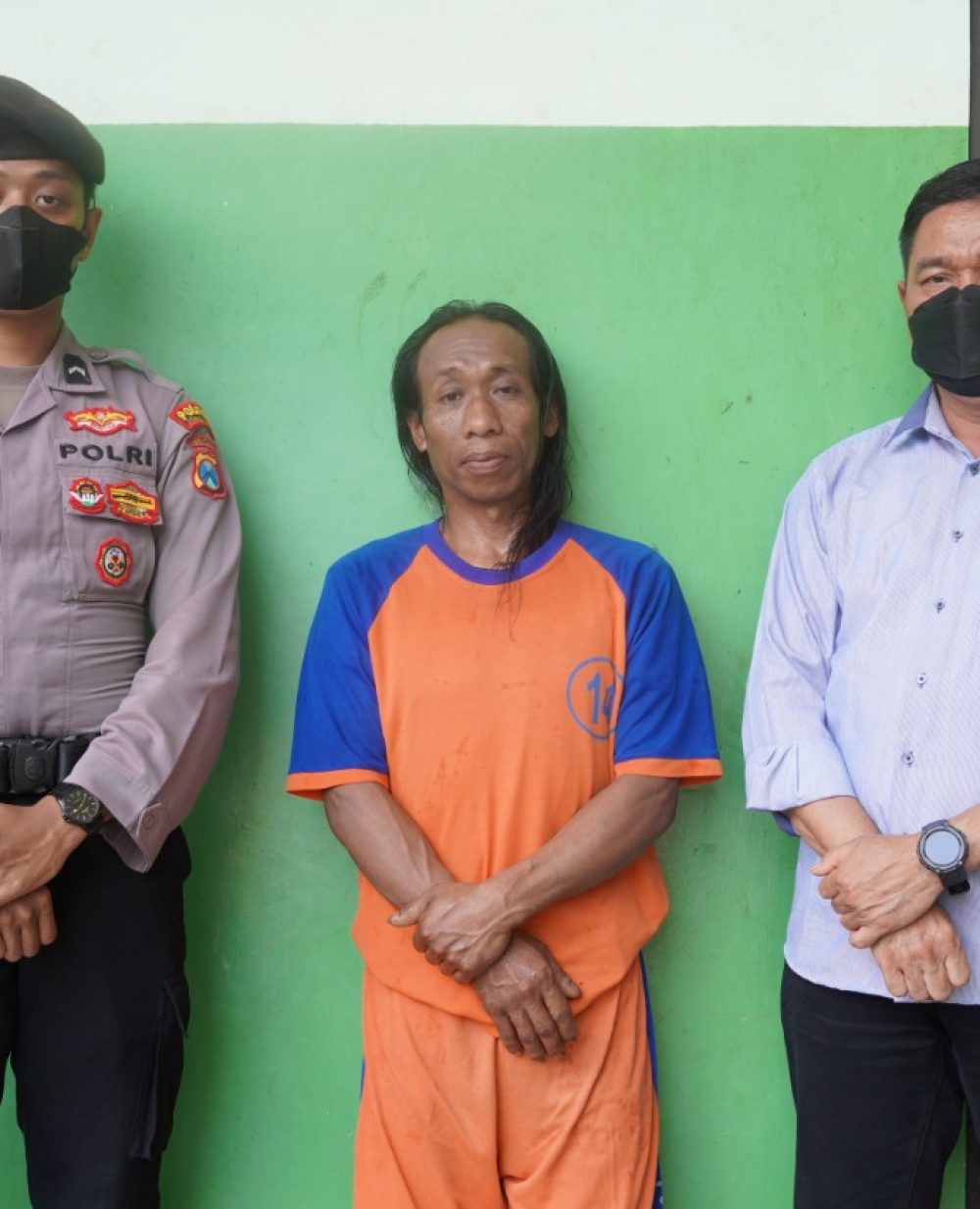 Marsu'ud pelaku perusak fasum sa'at di amankan polisi