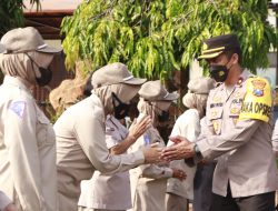 Apel Konsolidasi dan Halalbihalal, Kapolres Jombang Pesan Pada Anggota Untuk Memaafkan Orang