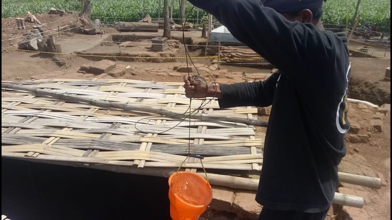 foto : Sumber mata air situs pandegong (18/5/2022).