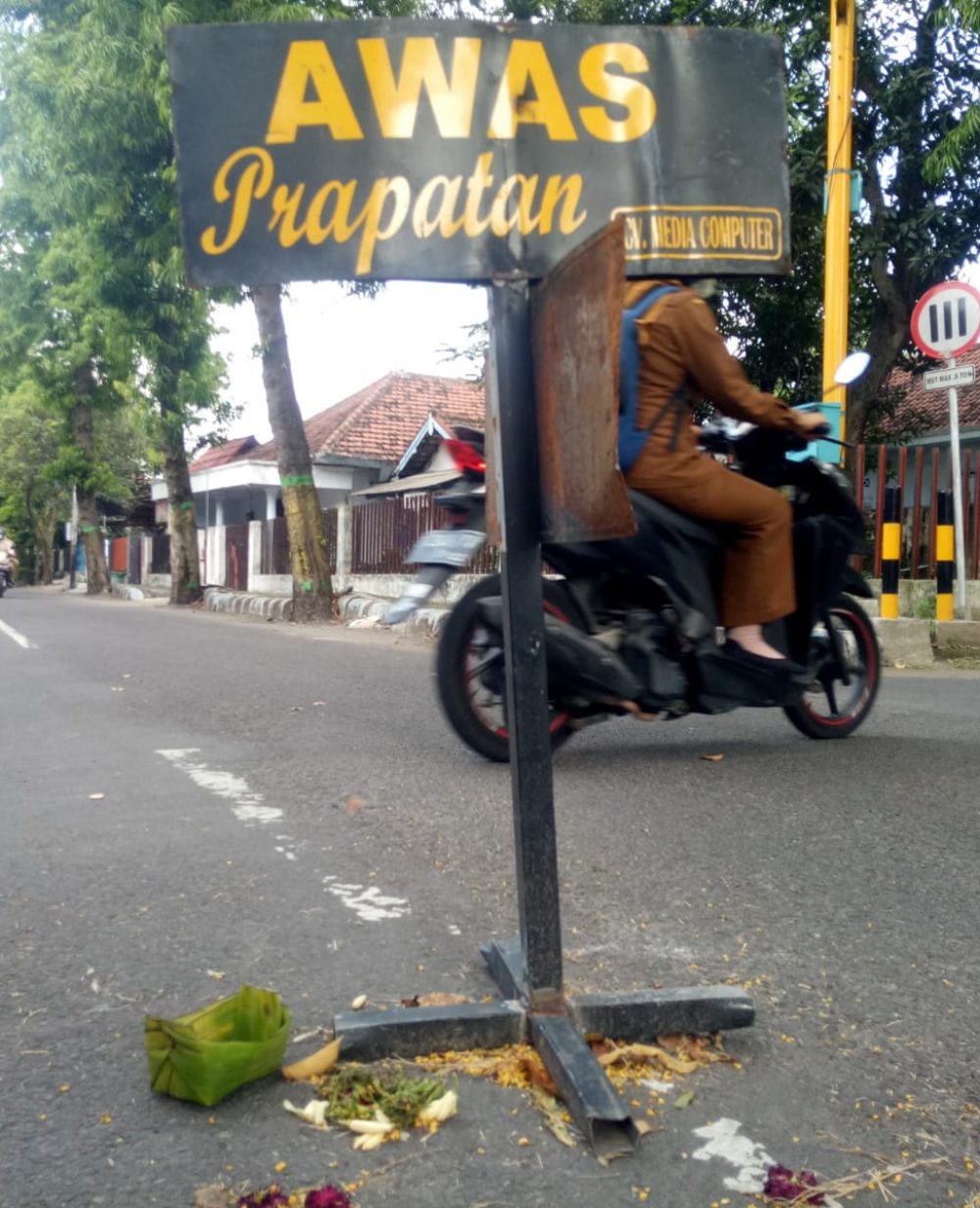 Perempatan Jalan Dr. Setiabudi Kecamatan Jombang. Jum'at (3/6/2022).