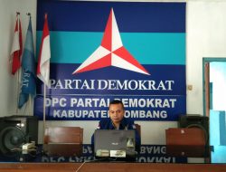 Gus Sentot Kembali terpilih sebagai Ketua DPC Partai Demokrat Kabupaten Jombang