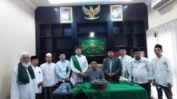 Syekh Ahmad Rouhi Abdul Qodir dan Pengurus PCNU Jombang