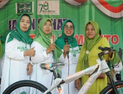 Muslimat NU Sumobito Sukses Gelar Jalan Sehat dalam Peringatan Harlah ke-78