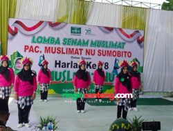 Harlah ke 78 – Muslimat Sumobito Gelar Lomba Senam