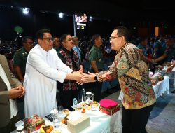 Hadiri Peringatan Natal Bersama TNI – Polri dan Masyarakat , Pj. Gubernur Adhy Gaungkan Nilai Cinta Kasih dan Perdamaian Dalam Keberagaman