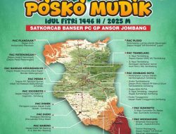 Siap Melayani : Banser Jombang Hadirkan Puluhan Posko Mudik 2025