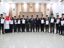 Pengukuhan Dewan Pendidikan Jombang, Bupati Jombang Ajak Kolaborasi Menyambut Indonesia Emas 2045