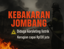 Jombang Dilanda Dua Kebakaran dalam Sepekan, Rumah di Sumobito Hangus Akibat Bakar Sampah, Sebelumnya Rumah di Tunggorono Ludes Diduga Karena Korsleting