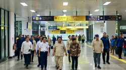 Prabowo Resmikan Wajah Baru Stasiun Tanah Abang