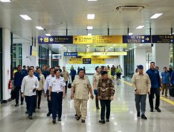 Prabowo Resmikan Wajah Baru Stasiun Tanah Abang