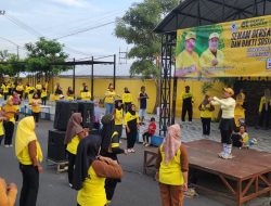 HUT Golkar ke 61 DPD Jombang Gelar Bakti Sosial