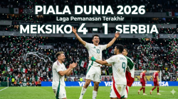 Timnas Meksiko Gebuk Serbia 4-1