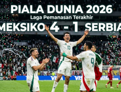 Timnas Meksiko Gebuk Serbia 4-1