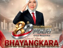 Peringatan Hari Bhayangkara Ke-80: Gubernur Khofifah Apresiasi Dedikasi Polri dalam Menjaga Kamtibmas, Mengawal Pembangunan dan Melayani Masyarakat Secara Humanis